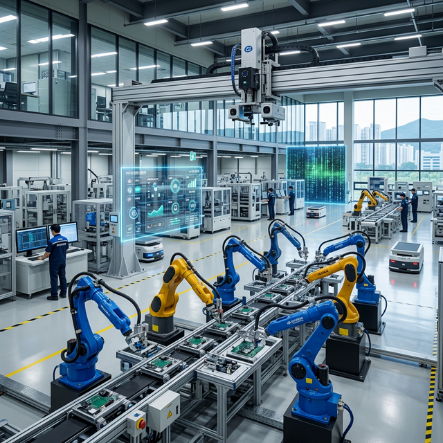 Eco-Friendly Smart Factory AI